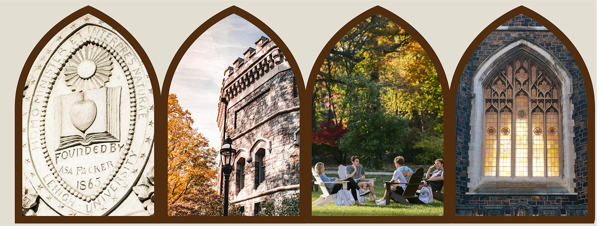 views of Lehigh's campus
